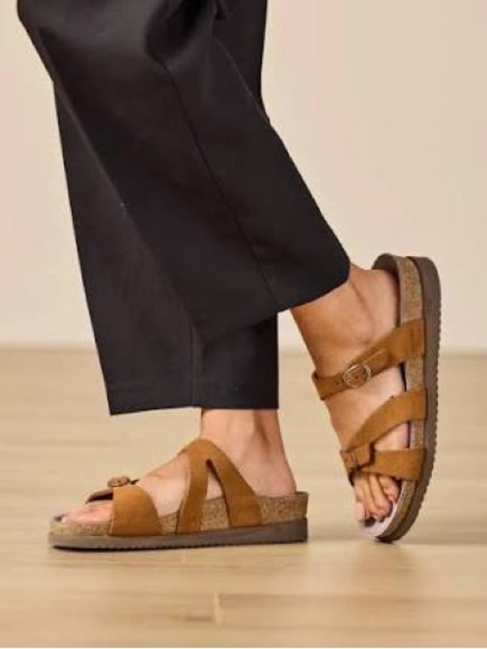 Mephisto Hannel Sandals Warm Grey 38 - Picture 9 of 9